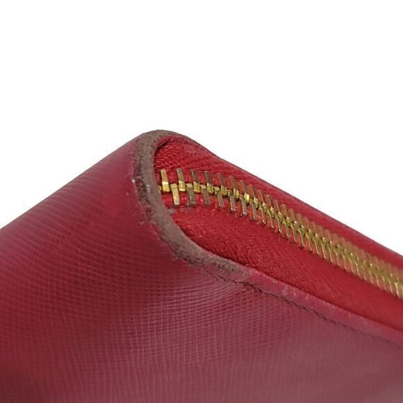 Prada Leather Wallet Continental Bow Pink - Picture 6 of 11